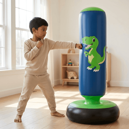 Kids Inflatable Dinosaur Punching Bag 48 Inch