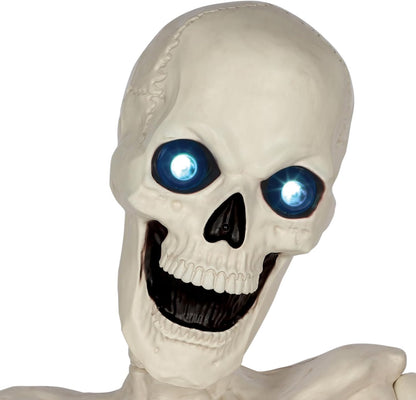 Giant Halloween LED Ground Breaking Skeleton