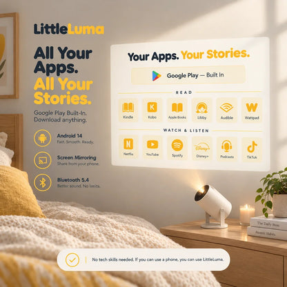 LittleLuma Portable Book Projector