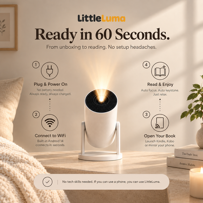 LittleLuma Portable Book Projector