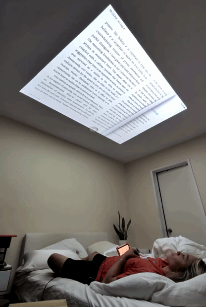 LittleLuma Portable Book Projector