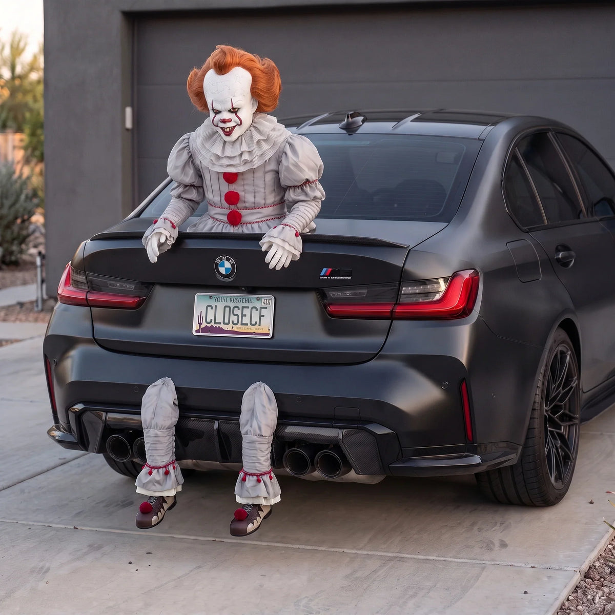 TrunkTerror Halloween Car Trunk Horror Prop