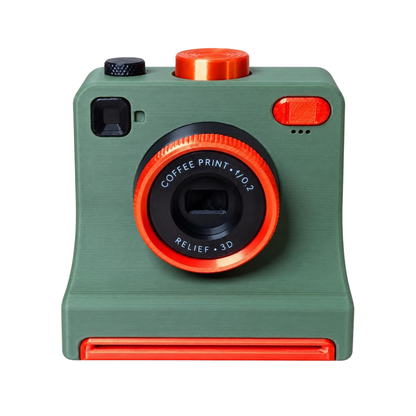 3D Printed Latte Art Coffee Stencil Camera