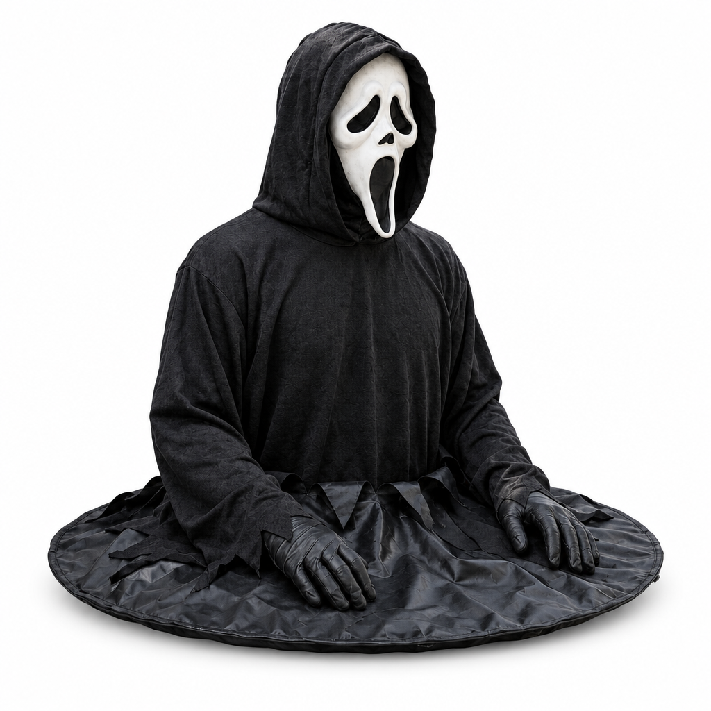 Horror Ghost Mask Car Roof Halloween Decor