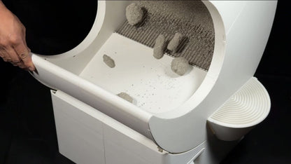 Manual Self-Cleaning Cat Litter Box
