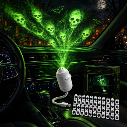 Goblin Glass USB Car Halloween Projector