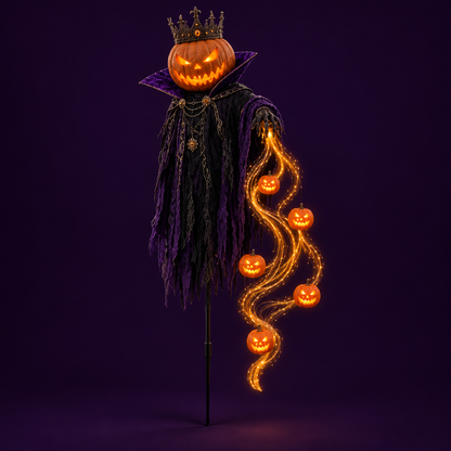Pumpkin Reaper Halloween Yard Decoration