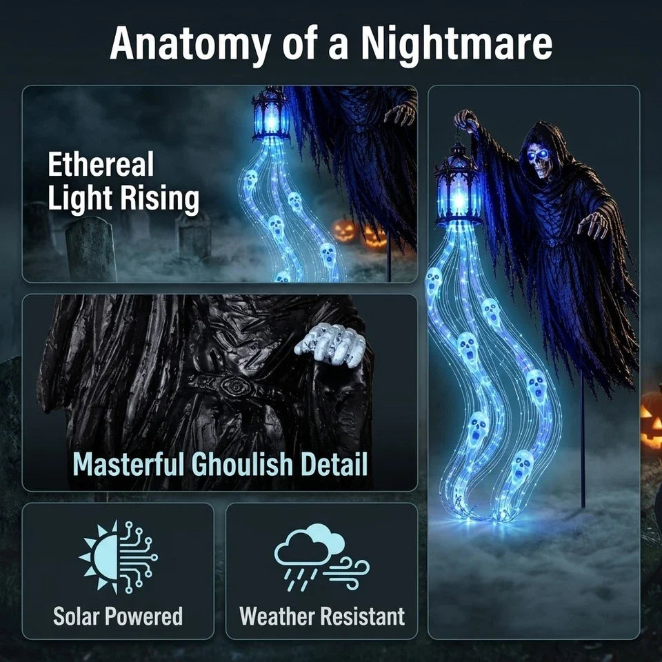 Halloween Soul Harvester Solar Garden Light