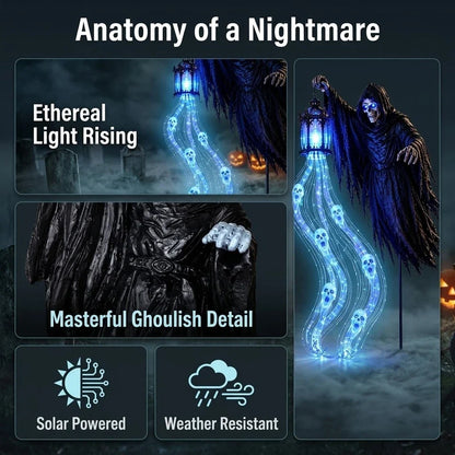 Halloween Soul Harvester Solar Garden Light