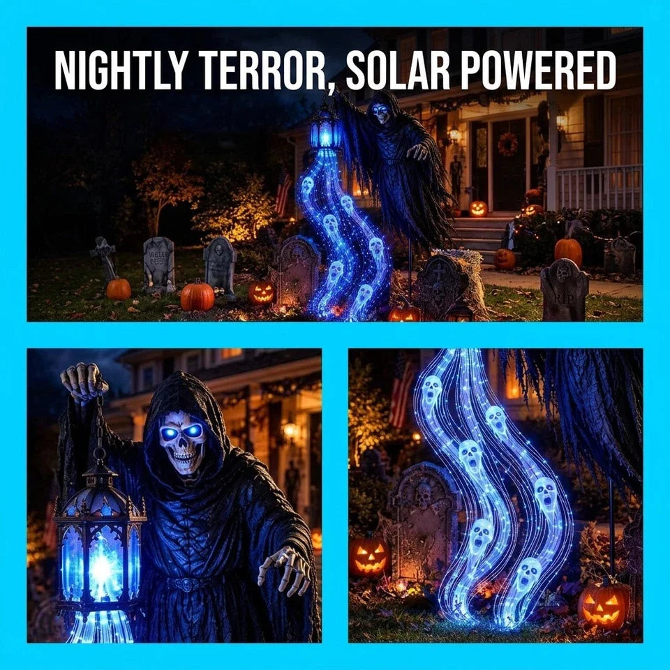 Halloween Soul Harvester Solar Garden Light