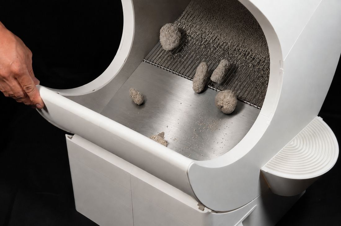 Manual Self-Cleaning Cat Litter Box