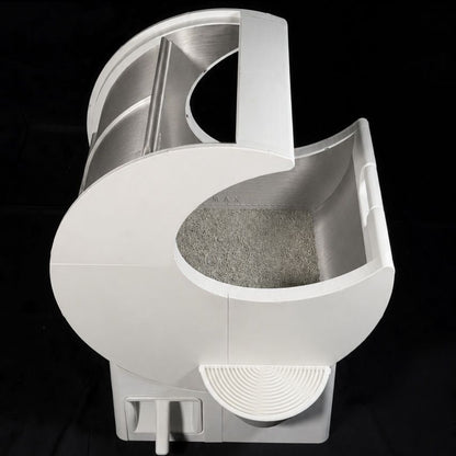 Manual Self-Cleaning Cat Litter Box