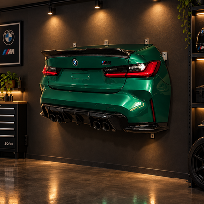 G80 BMW M3 Carbon Rear Wall Display