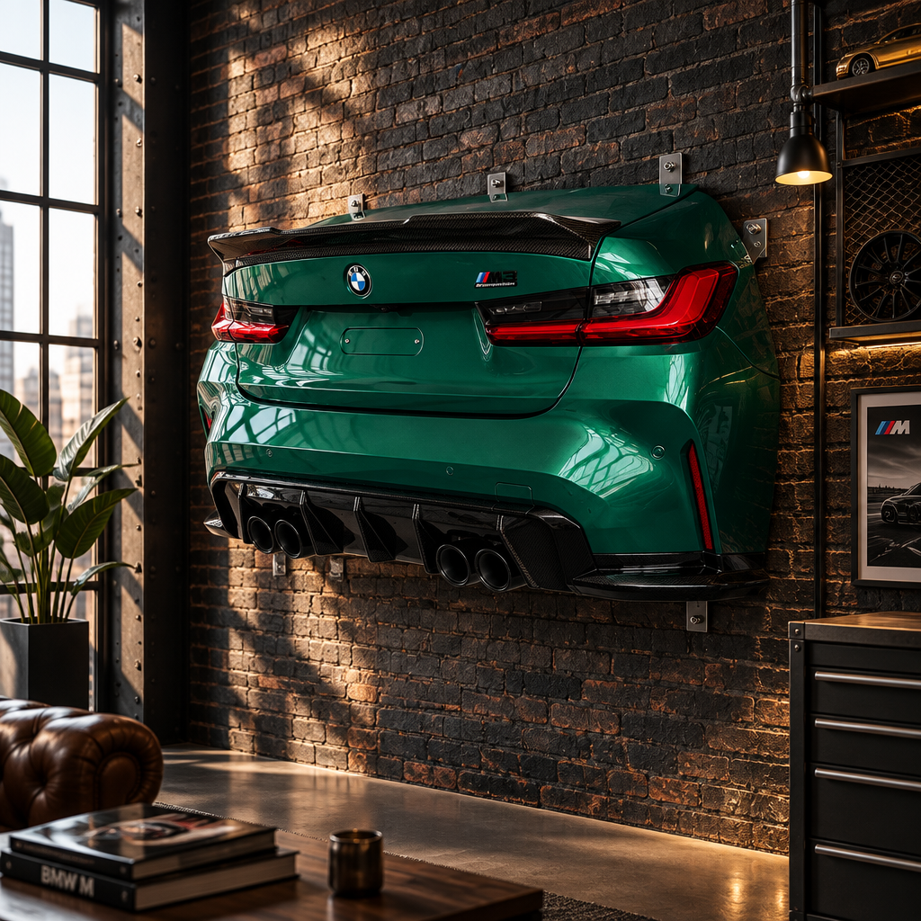 G80 BMW M3 Carbon Rear Wall Display