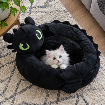 Toothless Dragon Cat Cave Bed